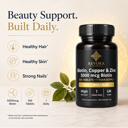 Biotin, Copper & Zinc 5000 mcg